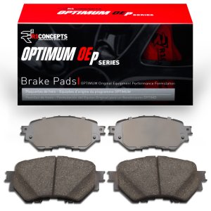 Mercedes-Benz C300 Brake Pads - Rear - R1 Concepts - Optimum OE - `11-`23